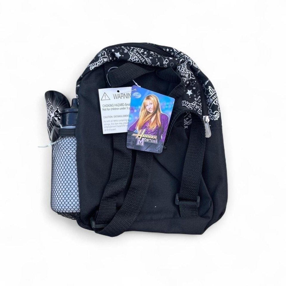 Deadstock Mini black + pink Hannah Montana backpack #hannahmontana #kids - Picture 3 of 3